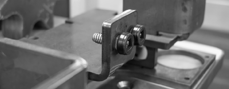 Steel folding services using a press-brake machine