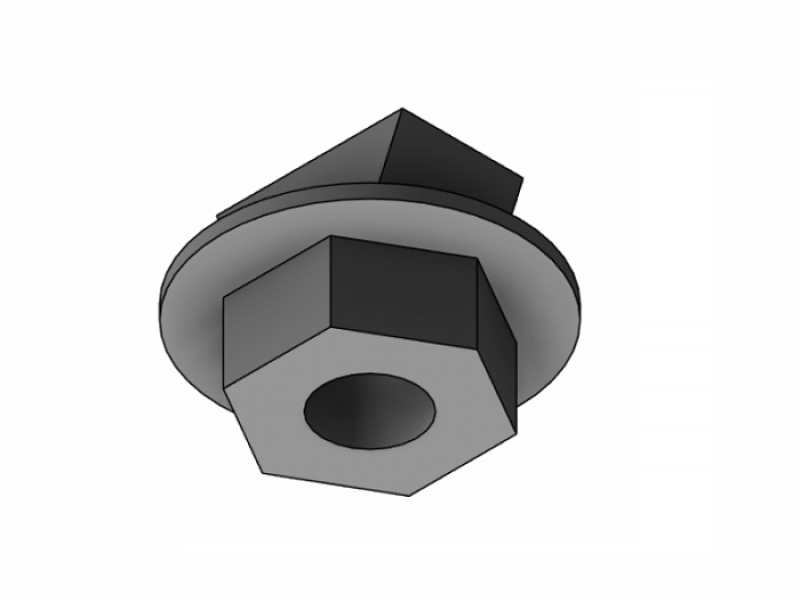 ComFlor M10 Wedge Nut Services Installation System steel&tube