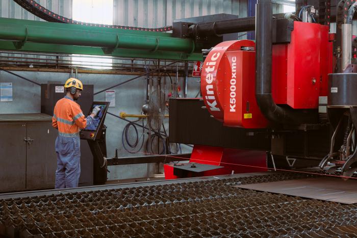 Plate processing machine