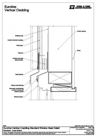 cladding window vertical head standard steel euroline system dwg quickcode tube pdf euro wind